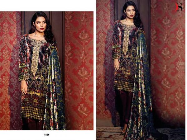 Deepsy Pure Joy Of Winter Velvet Pakistani Salwar Suits Collection